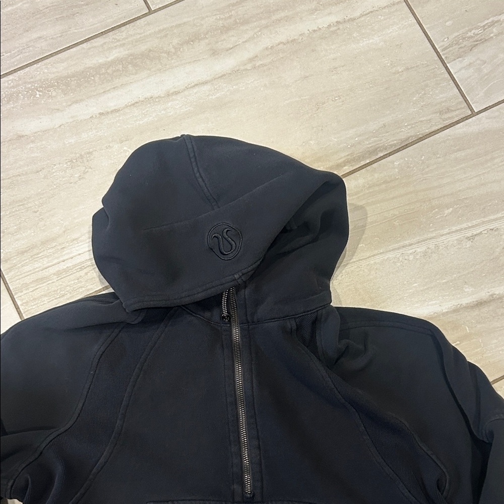 Lululemon Scuba Oversized half zip hoodie Black - Picture 9 of 10
